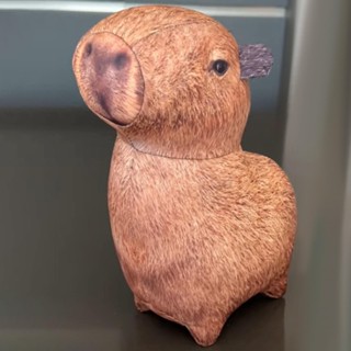 [Cuticate12] ตุ๊กตาฟิกเกอร์ Capybara ขนาด 20 ซม. ของเล่นสําหรับเด็ก