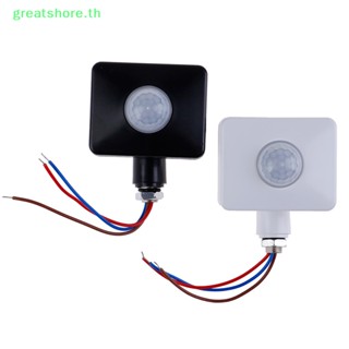 Greatshore สวิตช์เซนเซอร์อินฟราเรดอัตโนมัติ 12V PIR TH