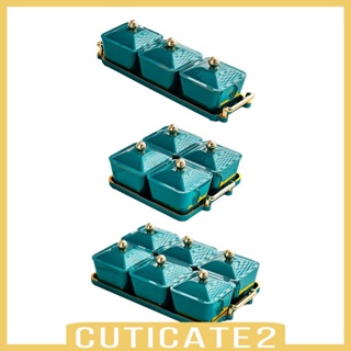 [Cuticate2] ถาดใส่อาหารผลไม้แห้ง พร้อมขาตั้ง ถอดออกได้ สไตล์นอร์ดิก