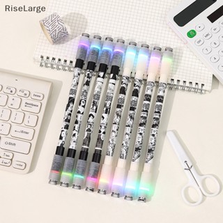 [RiseLarge] ปากกาเจลเรืองแสง LED ลายการ์ตูน บรรเทาความเครียด สําหรับนักเรียน