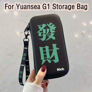 【ของแท้】กระเป๋าเก็บหูฟัง ลายการ์ตูน สําหรับ Yuansea G1 Yuansea G1