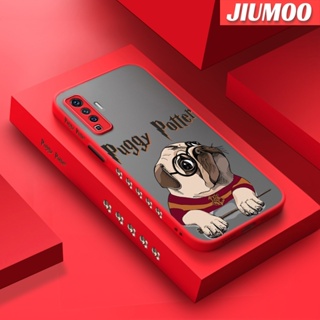 สําหรับ VIVO X50 X50 Pro เคสการ์ตูน Puggy ดีไซน์ใหม่ บาง ฝ้า เคสโทรศัพท์แข็ง ขอบนิ่ม ซิลิโคน กันกระแทก รูปแบบปลอก