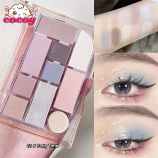 cocoy Kakashow Eyeshadow Stick Double Colours Glitter Shimmer Gradient Eye shadow Makeup Stick Waterproof Eyeshadow