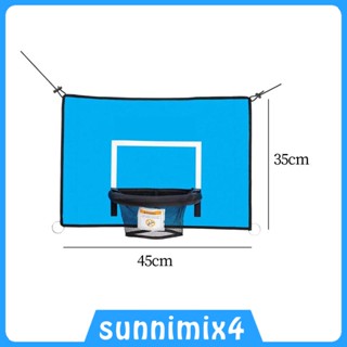 [H2Sports] ห่วงบาสเก็ตบอลแทรมโพลีน ขนาดเล็ก ติดตั้งง่าย ทนทาน สําหรับเด็ก