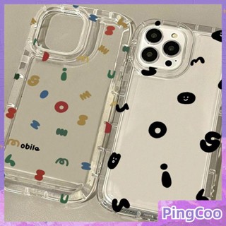 สำหรับ iPhone 11 เคสไอโฟนใส TPU กรอบรูปถุงลมนิรภัยกันกระแทกป้องกันกล้องกันกระแทกสนุกตัวอักษรขนาดเล็กเข้ากันได้กับ iPhone 14 13 Pro สูงสุด 12 Pro สูงสุด 11 xr xs 7 8