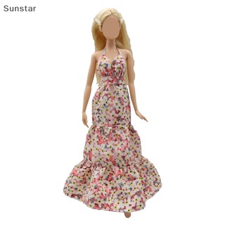 Sunstar 1 ชิ้น ตุ๊กตา เสื้อผ้า อุปกรณ์เสริม สายรัด เชือกแขวนคอ เชือกแขวนคอ ชุดดอกไม้ เด็กผู้หญิง ของขวัญ ตุ๊กตา เปลี่ยนชุด ดี