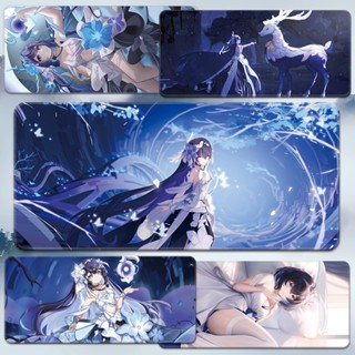 Honkai Impact 3rd mouse pad Seele Vollerei Keyboard pad Herrscher of Death and life computer table mat Anime game peripheral custom ฮอนไกกระแทกซีเลอโวลเรย์แผ่นรองเมาส์ lescher แห่งความตาย และชีวิต ที่มีขนาดใหญ่กว่า แป้นพิมพ์แผ่นรองโต๊ะคอมพิวเตอร์เกม และอุ