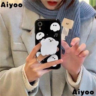 เคสโทรศัพท์มือถือ แบบนิ่ม ลายผีน้อย มีป็อบอัพ สําหรับ Iphone 11 814pro 12 7 13XRplus QGHH