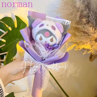 NORMAN ตุ๊กตานุ่ม รูปการ์ตูน Kuromi My Melody Pochacco Cinnamoroll ของเล่นสําหรับเด็กผู้หญิง 1 ชิ้น