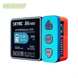 Nkodok SKYRC B6neo อุปกรณ์ชาร์จแบตเตอรี่อัจฉริยะ DC200W PD80W อเนกประสงค์