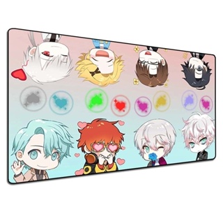 Xxl แผ่นรองเมาส์ 900x400 Mystic Messenger ร้อน ขนาดใหญ่ สํานักงาน พรม แผ่นรองเมาส์ ขนาดใหญ่ แป้นพิมพ์ ที่กําหนดเอง Pc เล่นเกม คอมพิวเตอร์ แผ่นรองน่ารัก