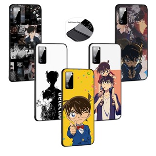 เคสโทรศัพท์มือถือแบบนิ่ม ลายอะนิเมะนักสืบโคนัน LFW41 สําหรับ Realme C30 C33 8i 9 Pro Plus