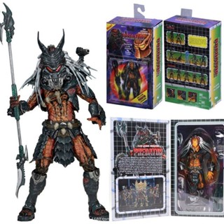 Neca Predator Predator Predator Kenner Tribute Edition โมเดลนักล่า ขยับได้ ขนาด 23 ซม. LGOP