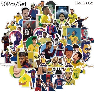 [T] สติกเกอร์ ลายฟุตบอล Neymar กันน้ํา สําหรับตกแต่งของเล่น 50 ชิ้น ต่อชุด