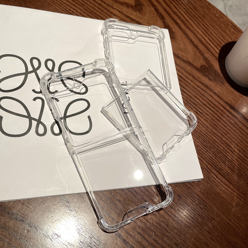 เคสโทรศัพท์มือถือ แบบใส กันกระแทก สําหรับ Samsung Galaxy Z Flip5 Z Flip5 Flip Z 5