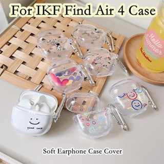 【imamura】เคสหูฟัง แบบนิ่ม ลายการ์ตูน สําหรับ IKF Find Air 4 Find Air 4