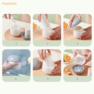 Families&gt; ถาดแม่พิมพ์ทําน้ําแข็ง ทรงถัง ขนาดใหญ่ DIY