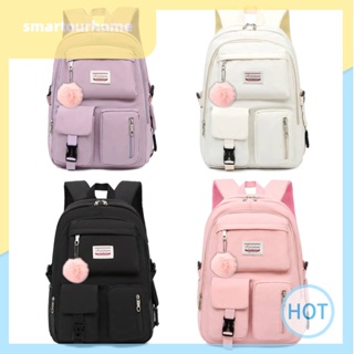 Mochila กระเป๋าเป้สะพายหลัง ผ้าไนล่อน สไตล์เกาหลี สําหรับวัยรุ่น นักเรียน เด็กผู้ชาย ผู้หญิง