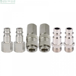 【Big Discounts】High Quality 1/4inch NPT V Style Coupler and Plug Set for Temperature Resistance#BBHOOD