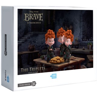 จิ๊กซอว์ปริศนา รูปการ์ตูนอนิเมะ Braveanimated Pixar เหมาะกับของขวัญ ของเล่นสําหรับครอบครัว และผู้ใหญ่ 1000 ชิ้น