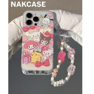 เคสโทรศัพท์มือถือ กันตก ป้องกัน ลายการ์ตูนอนิเมะ Sanrio Chicken Family สําหรับ Apple Iphone 14promax 13 11 14pro 13pro 14