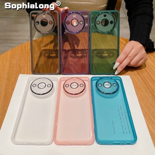 Oppo Realme 11 Pro Plus + Pro + เคสซิลิโคนใส แบบนิ่ม พร้อมตัวป้องกันกล้อง