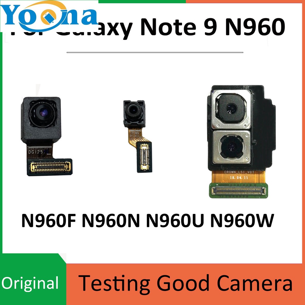 สําหรับ Samsung Galaxy หมายเหตุ 9 N960U N960F N960W N960N Iris ด้านหน้าด้านหลังกล้องหลัก Facing โมดู