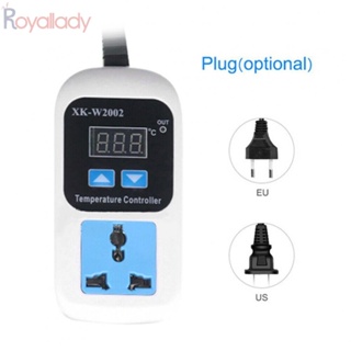 #ROYALLADY#Controller เอาท์พุทอุณหภูมิดิจิทัล 10A ปลั๊ก US 110V-220V 1 ชิ้น