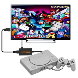 อะแดปเตอร์แปลง PS2 Retro Game Console PS1 Audio Video HDMI TV