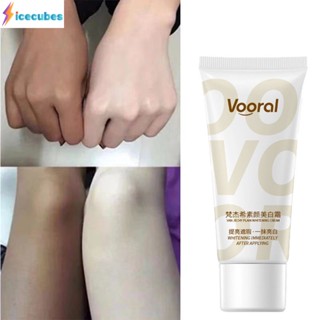 Vooral 100g Whitening Lazy Cream Facial Skin Whitening Cream Facial Firming Moisturizing Lifting Repair Cream คอนซีลเลอร์ Beautifying Skin ICECUBE