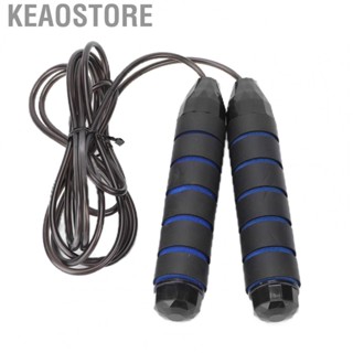 Keaostore Cable Jump Rope Skipping Aerobic Exercise  Adjustable Bearing Fitness Gym