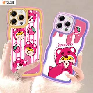 เคสโทรศัพท์มือถือ แบบนิ่ม ลายสตรอเบอร์รี่ สําหรับ Oppo A12 A17 A16 A5s A96 A9 A78 A74 A55 A3S A54 A1K A7 A77s A16K A5 A76 A16E A57 A15 A17K A95 A92 Reno 8T 5 A53 A31