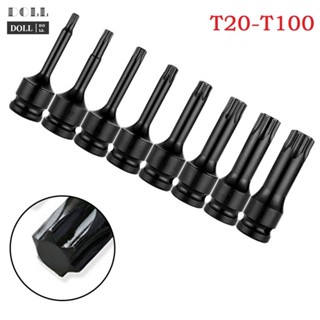 ⭐24H SHIPING ⭐Socket Adapter Driver Star Bit T20-T100 Torx Screwdriver Bits With Hole