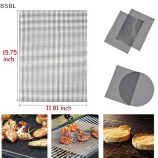 Bsbl ใหม่ แผ่นตาข่ายรองย่างบาร์บีคิว สีดํา