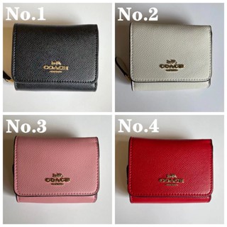 Small Trifold Wallet F37968 สไตล์การพับ ผู้หญิง กระเป๋าใส่เหรียญ COAC H กระเป๋าสตางค์