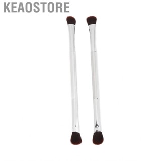 Keaostore Nose Shadow Brush  Ergonomic Portable Makeup Soft Hair Eyeshadow Set Double Ended for Wedding Party Women