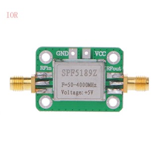 Ior LNA 50-4000MHz SPF5189 RF ตัวรับสัญญาณเครื่องขยายเสียง สําหรับ FM HF VHF UHF