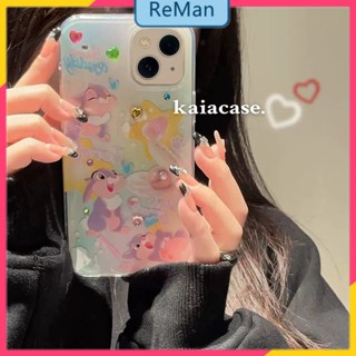 เคสโทรศัพท์มือถือ ลายกระต่ายน่ารัก ประดับเพชร DIY สําหรับ Iphone 14 14promax 13Pro 13 12 1114Promax 14plus 13 12pro 11 pro max Xr Xs 7 8 Plus 13 pro max 13 1212pro 11promax