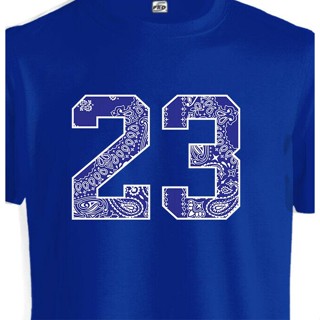 เสื้อยืด ขนาดใหญ่ พิมพ์ลาย Bandana Paisley Crip Retro Kicks Urban Wear Xi Iv V Vi 4XL 5XL 6XL 23