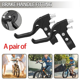 1Pair MTB Bicycle Bike Bicycle Handle Hand 22.2mm V-Brake Lever for Kids