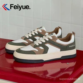 Feiyue De รองเท้ากีฬาลําลอง ส้นเตี้ย พื้นหนา เข้ากับทุกการแต่งกาย สไตล์ญี่ปุ่นเรโทร สําหรับผู้ชาย และผู้หญิง MV7F 2022