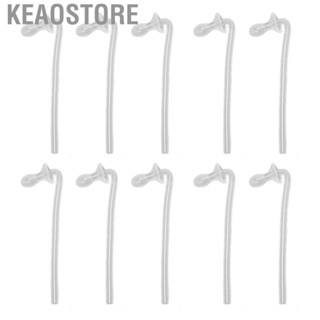 Keaostore 10pcs Hearing Dome Set With Tube  Amplifier A