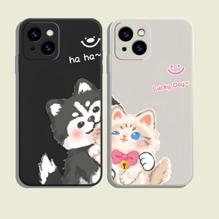 เคสซิลิโคนนิ่ม ลายสุนัข แมว สําหรับ Honor 50 Lite X6 X7 X7A X8 X8A X9 X9A 70 7S 8A 9S