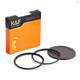 K&amp;f CONCEPT NANO-X-1/8 ฟิลเตอร์กระจายแสง โฟกัสนิ่ม พร้อมฟิล์มกันฝุ่น FMC สีเขียว กันน้ํา สําหรับเลนส์กล้อง เส้นผ่าศูนย์กลาง 72 มม.