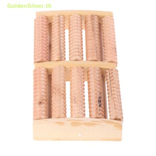 Goldensilver ลูกกลิ้งนวดเท้า บรรเทาความเครียด ผ่อนคลาย 5 แถว TH