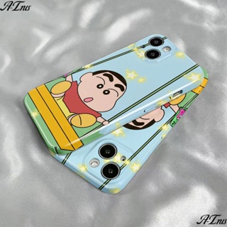 เคสโทรศัพท์มือถือแบบแข็ง ลายการ์ตูนชินจัง สําหรับ Iphone 14promax 13 12 11 xs 7 8p 04DN