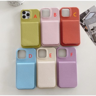 พร้อมส่ง ใหม่ เคสโทรศัพท์มือถือ แบบฝาพับ พร้อมช่องใส่บัตร สําหรับ iphone14 promax 14 14pro 14plus 13 12 11 B 12 13PROMAX