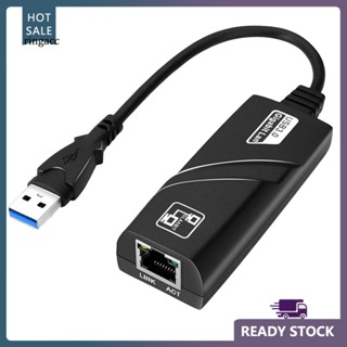 อะแดปเตอร์การ์ดเครือข่ายอีเธอร์เน็ต RGA ABS USB 30 เป็น RJ-45 1G Gigabit ความเร็วสูง สําหรับคอมพิวเตอร์