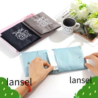 Lansel กระเป๋าผ้าอนามัย ความจุขนาดใหญ่ เรียบง่าย