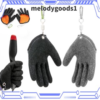 Melodygoods1 ถุงมือยาง คุณภาพสูง สําหรับตกปลา ล่าสัตว์